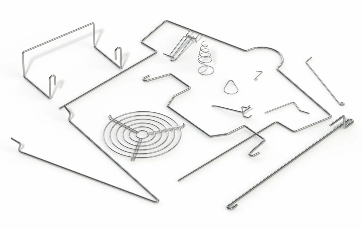 3D гибка проволоки 3D гибка проволоки